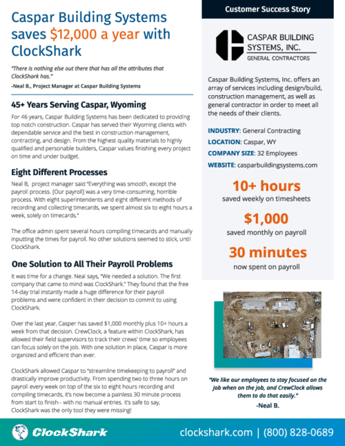 ClockShark Reviews 2023 Details, Pricing, & Features G2