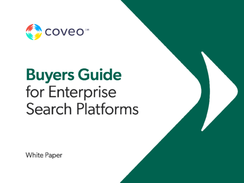 Buyers Guide for Enterprise Search Platforms - Complementary White Paper
