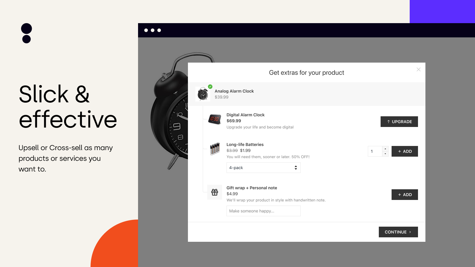 Candy Rack — One Click Upsell screenshot