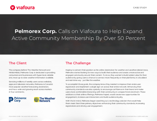 Pelmorex Corp. Expands Active Community Membership by Over 50%