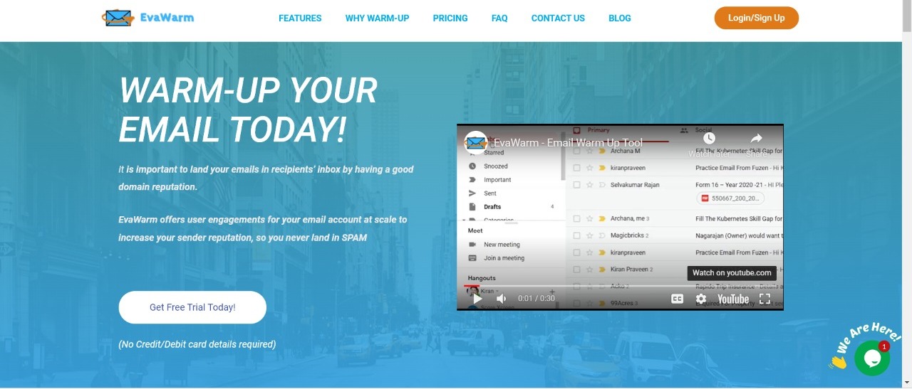 EvaWarm screenshot