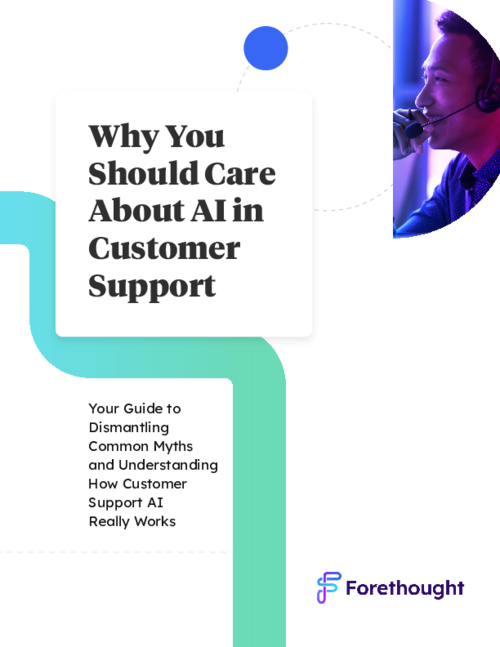 Why You Should Care about AI in Customer Support