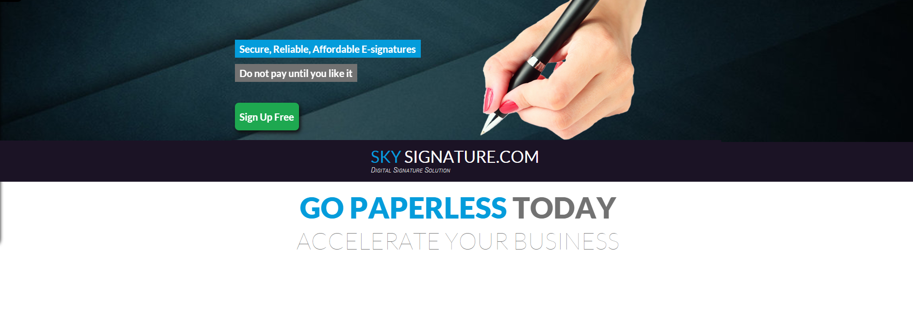 free e-signature onto pdf