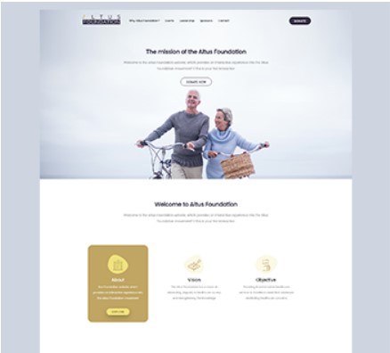 Website Design screenshot