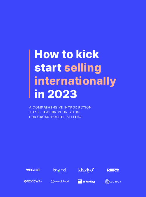 How to kick start selling internationally