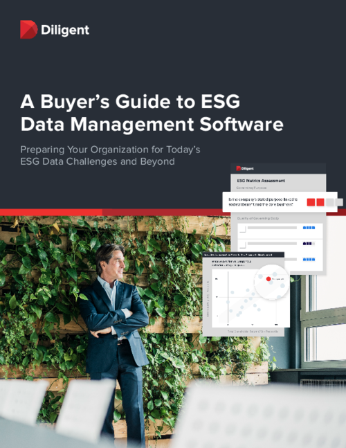 A Buyer’s Guide to ESG Data Management Software