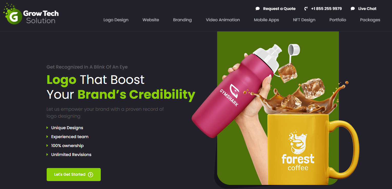GrowTech Solution screenshot
