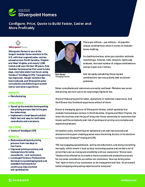 Manufacturing Case Study