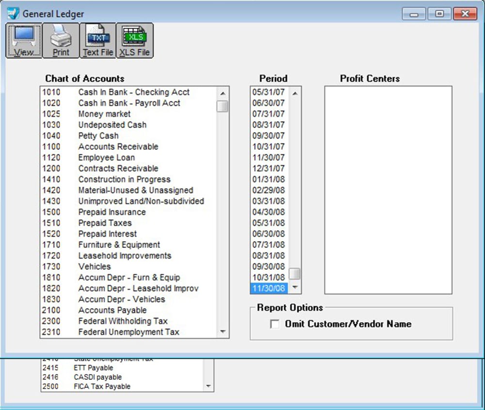 multiledger accounting software