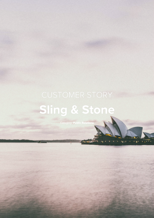 Case Study – Sling & Stone – How PR agencies use Qwilr