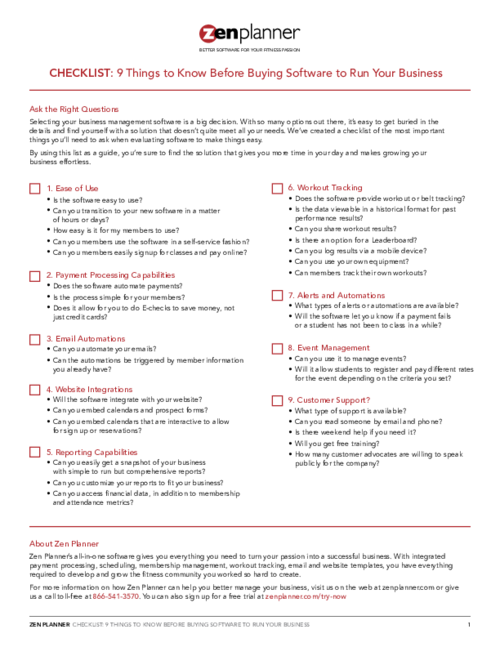 9 Things to Know Before Buying Software to Run Your Business