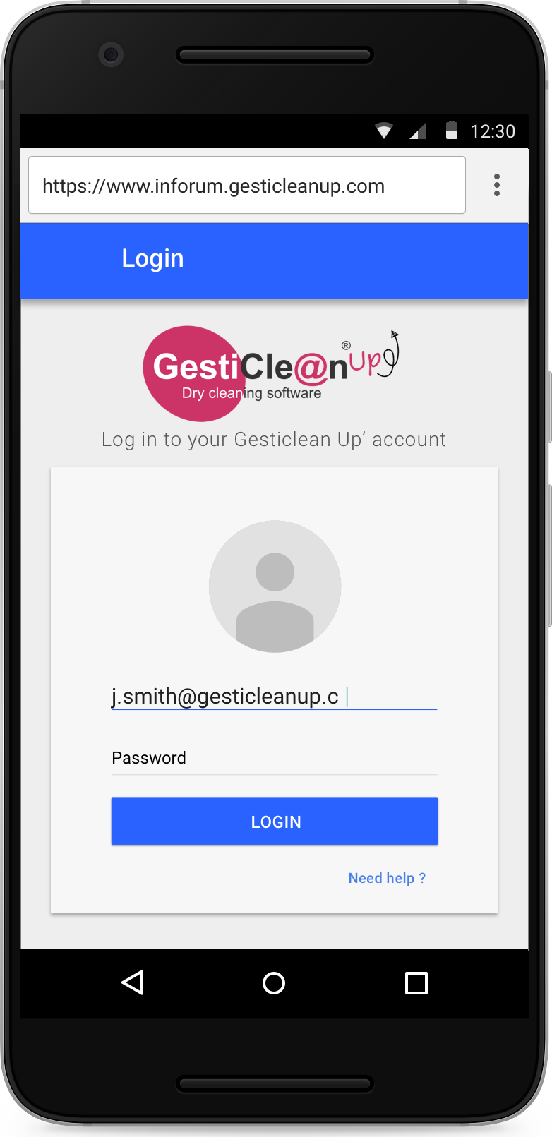 GestiClean Up' screenshot