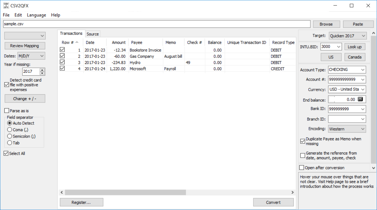 csv2ofx 2.4.2.1 seral