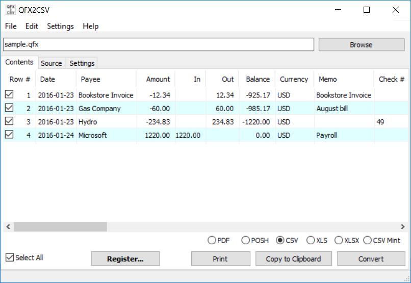 free pdf to csv converter