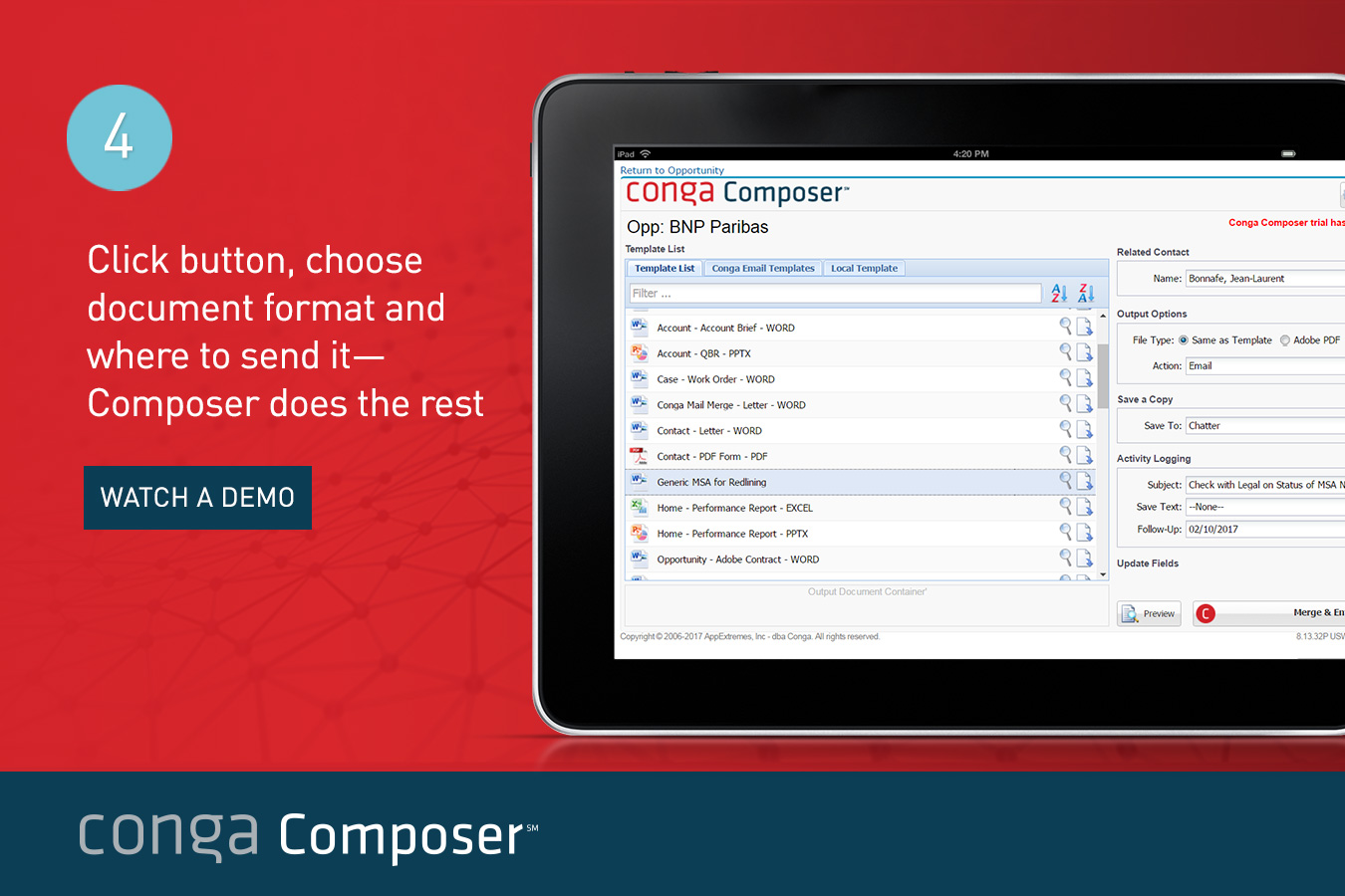 conga composer