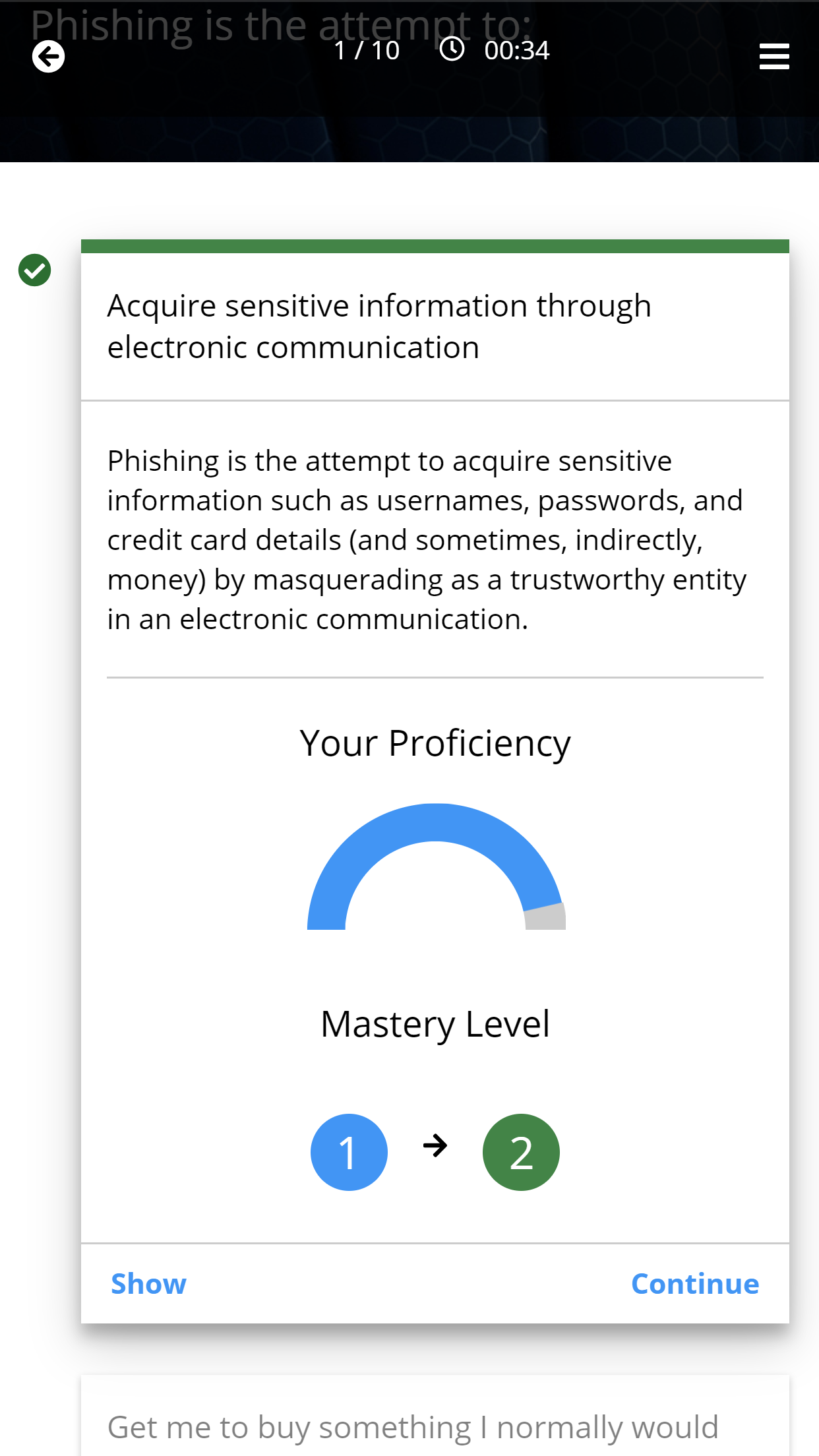 OttoLearn screenshot