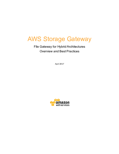 AWS Storage Gateway Reviews 2019 Details, Pricing, & Features G2