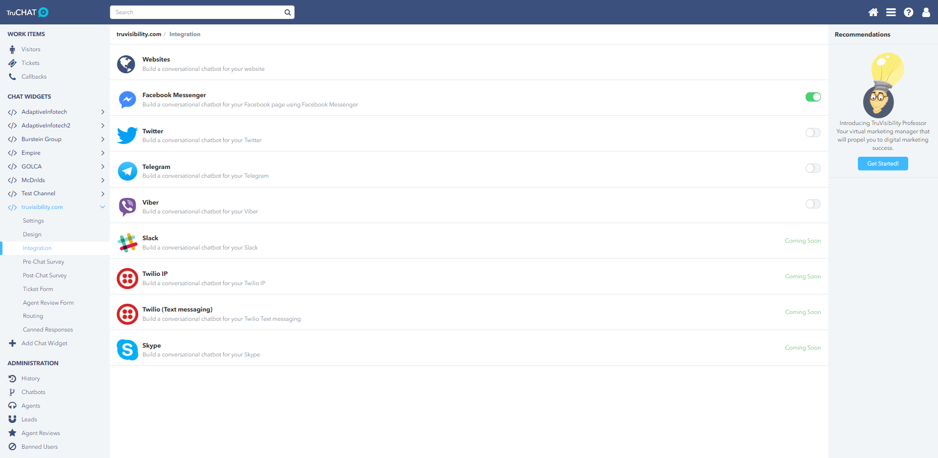 TruChat io By TruVisibility screenshot 2