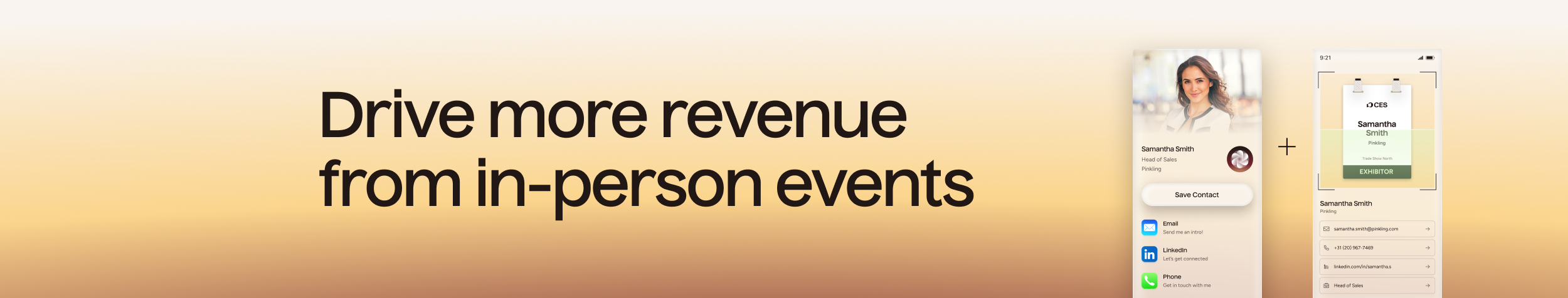 Popl Lead Capture & Universal Badge Scanner