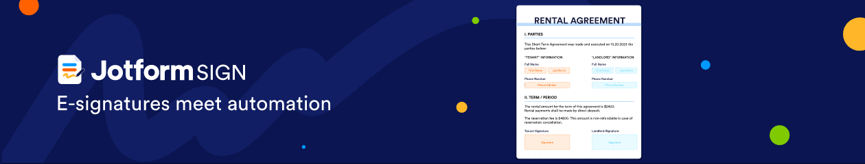 Jotform Sign