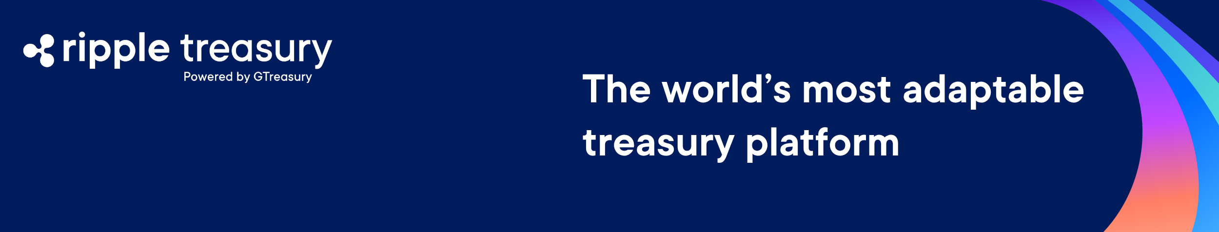 Ripple Treasury, powered by GTreasury