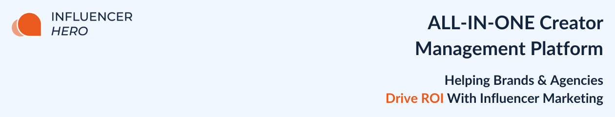 Influencer Hero
