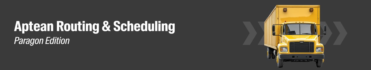 Aptean Routing & Scheduling Paragon Edition