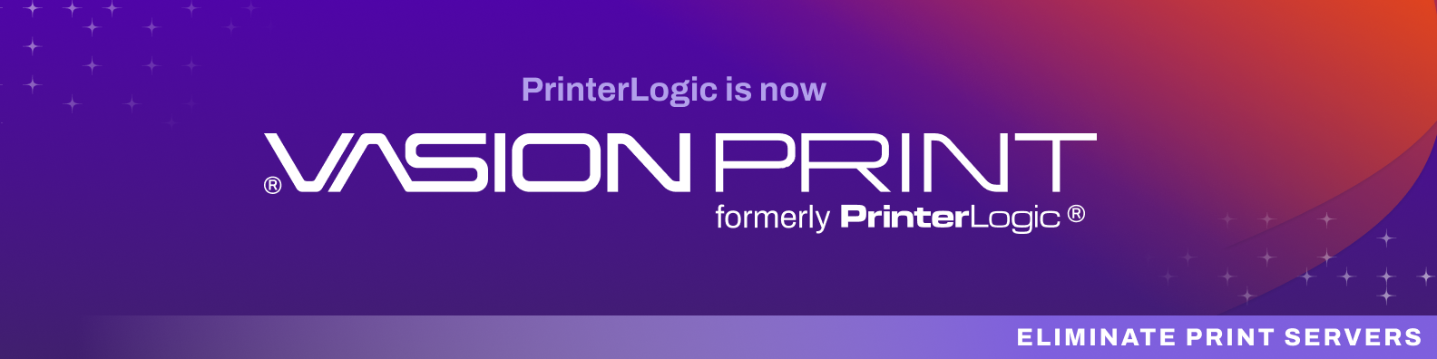 Vasion Print (formerly PrinterLogic)