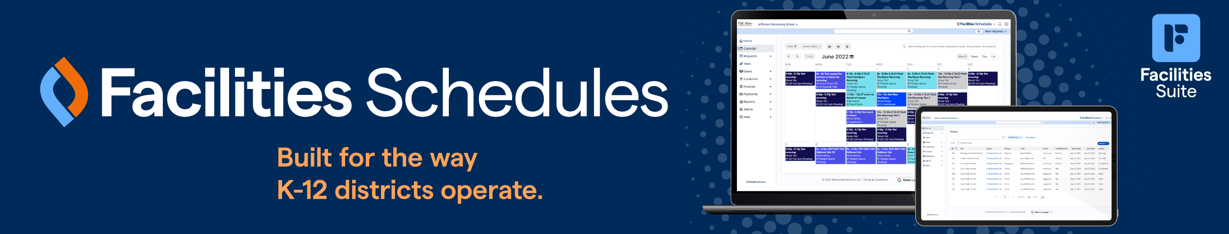 Follett Facilities Schedules