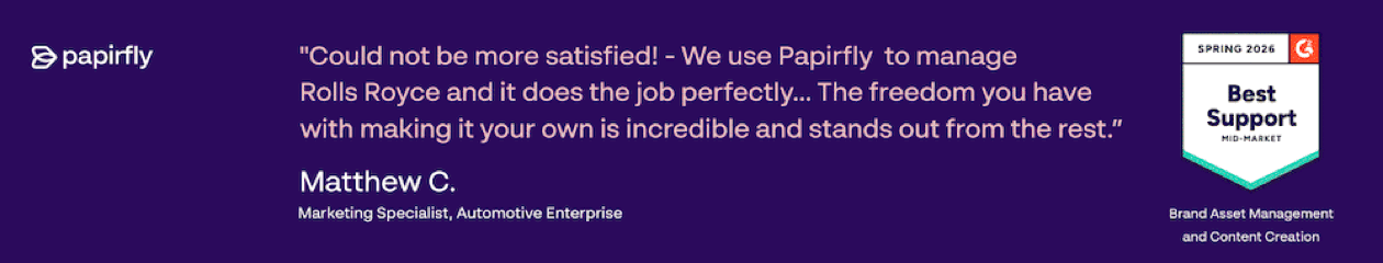 Papirfly DAM & Templated Content Creation