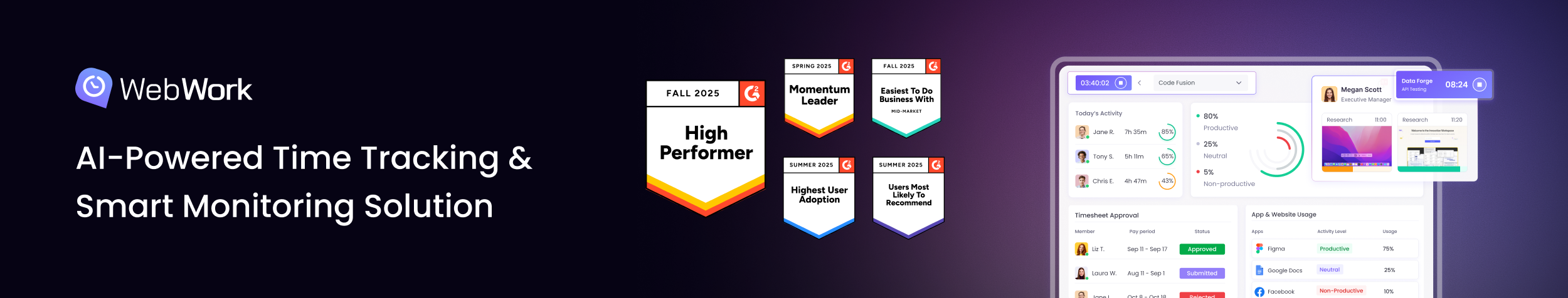 WebWork Time Tracker