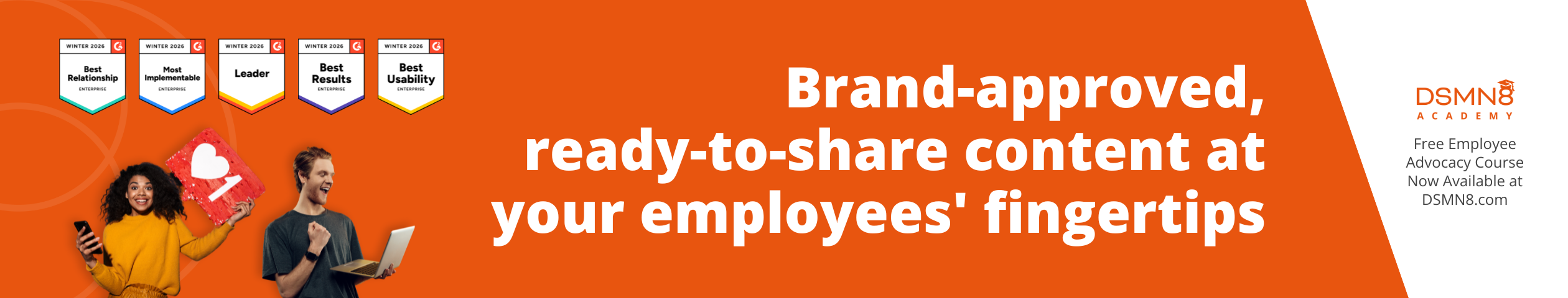 DSMN8 - The Employee Advocacy Platform