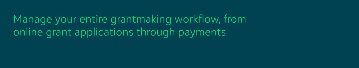 Blackbaud Grantmaking