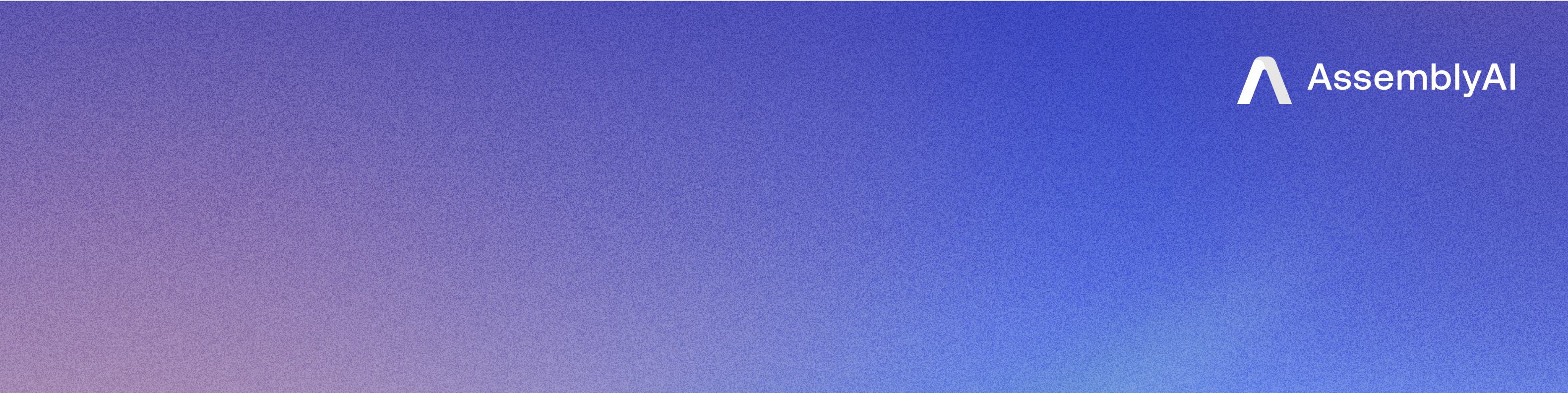 AssemblyAI - Speech to Text API