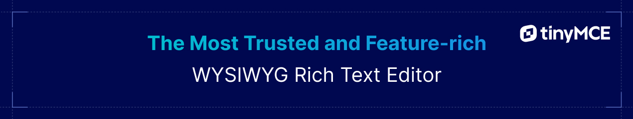 TinyMCE