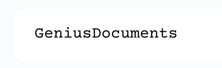GeniusDocuments logo