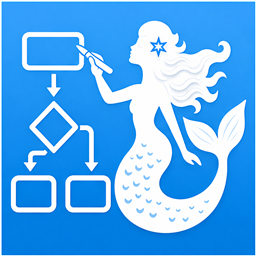 Arialine - Mermaid and AI Diagrams logo