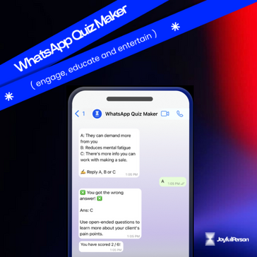 WhatsApp Quiz Maker Pricing